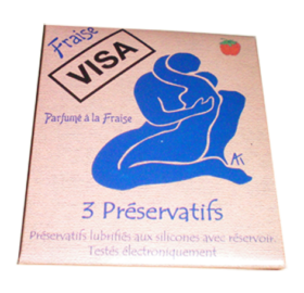 Préservatifs Visa-Fraise